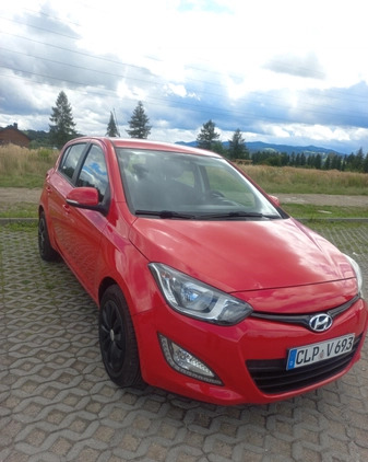Hyundai i20 cena 22500 przebieg: 138700, rok produkcji 2013 z Nowe Brzesko małe 46